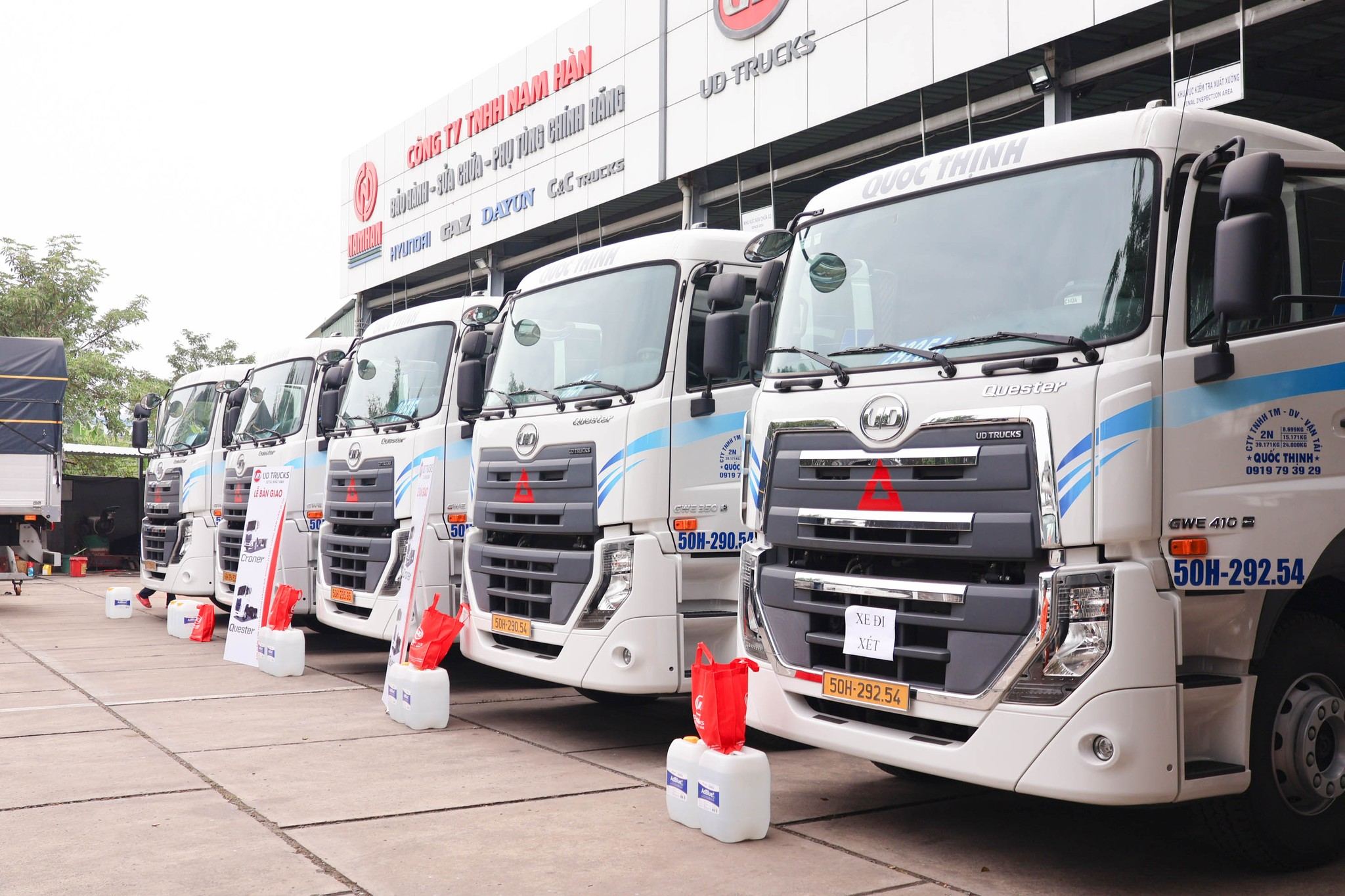 Công Ty Vận Tải Quốc Thịnh đã ghi dấu ấn đặc biệt khi trở thành khách hàng lớn nhất của UD Trucks tại thị trường Việt Nam